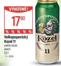 Globus Velkopopovický Kozel 11 nabídka