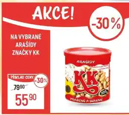 Globus Arašidy značky KK nabídka
