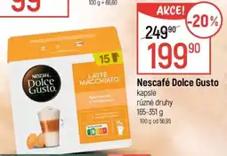 Globus Nescafé Dolce Gusto nabídka