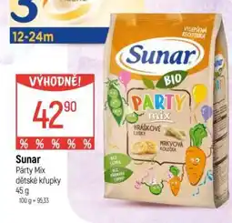 Globus Sunar Párty Mix dětské křupky 45 g nabídka
