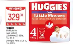 Globus Huggies Little Movers nabídka