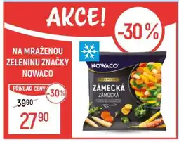 Globus Mražená zelenina značky Nowaco nabídka
