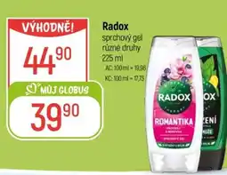 Globus Radox sprchový gel různé druhy 225 ml nabídka