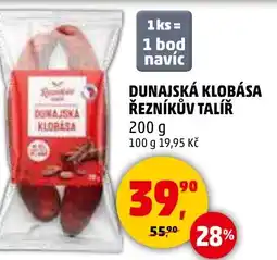 Penny Market Dunajská klobása řezníkův talíř nabídka