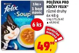 Penny Market Polévka pro kočky felix nabídka
