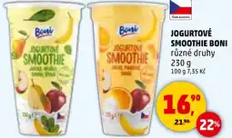 Penny Market Jogurtové smoothie boni nabídka