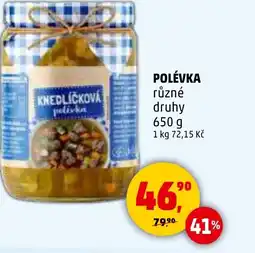 Penny Market Polévka nabídka