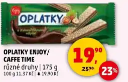 Penny Market Oplatky enjoy/ caffe time nabídka