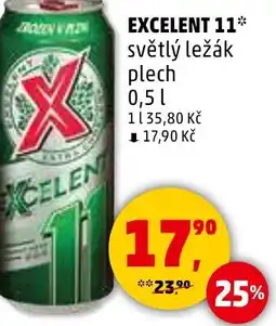 Penny Market Excelent 11 světlý ležák nabídka