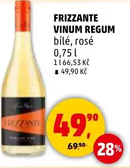 Penny Market Frizzante vinum regum bílé, rosé nabídka