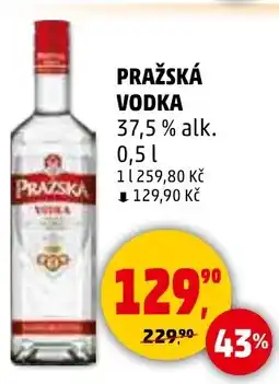 Penny Market Pražská vodka 37,5% alk. nabídka