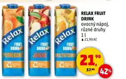 Penny Market Relax fruit drink nabídka