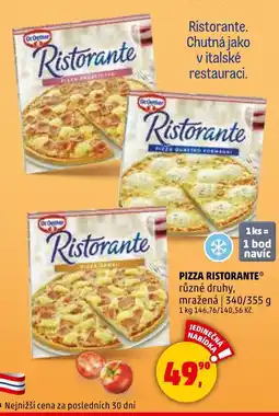 Penny Market Dr.Oetker Pizza Ristorante nabídka
