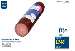 Makro Trvanlivé salámy nabídka