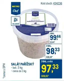 Makro Salát pařížský nabídka