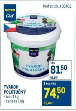 Makro Tvaroh polotučný nabídka