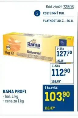 Makro Rama profi nabídka