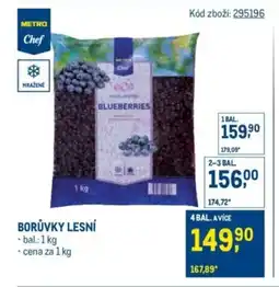 Makro Borůvky lesní nabídka