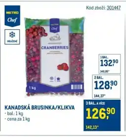 Makro Kanadská brusinka/klikva nabídka