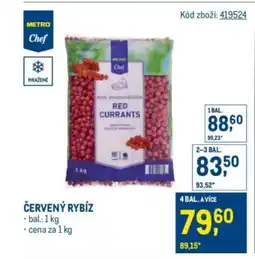 Makro Červený rybíz nabídka