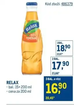 Makro Relax nabídka
