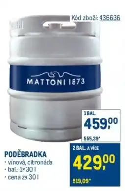 Makro Poděbradka nabídka