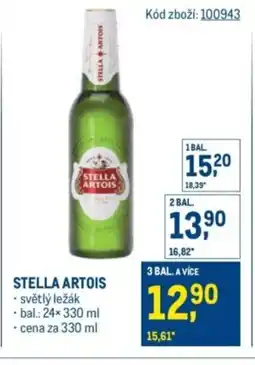 Makro Stella Artois nabídka