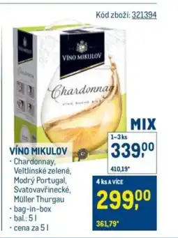 Makro Vino Mikulov nabídka