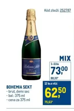 Makro Bohemia sekt nabídka