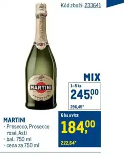 Makro Martini nabídka