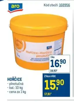 Makro Hořčice nabídka