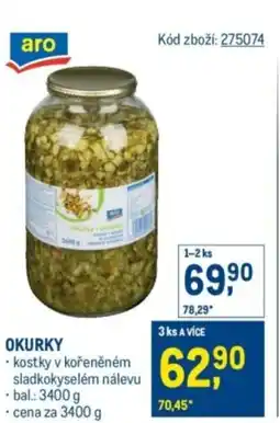 Makro Okurky nabídka