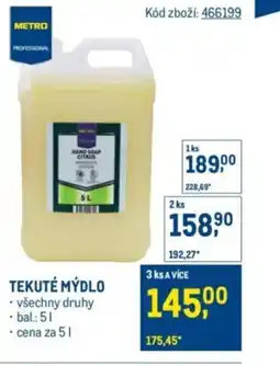 Makro Tekuté mýdlo nabídka
