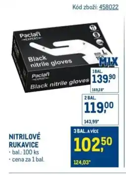 Makro Nitrilové rukavice nabídka
