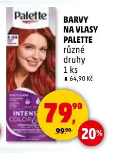 Penny Market Barvy na vlasy Palette nabídka