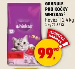 Penny Market Granule pro kočky Whiskas nabídka