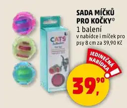 Penny Market Sada míčků pro kočky nabídka