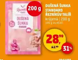 Penny Market Dušená šunka standard řezníkův talíř nabídka