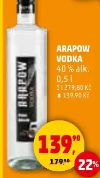 Penny Market Arapow vodka nabídka