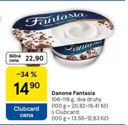 Tesco Danone Fantasia nabídka