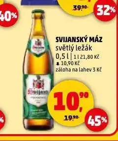 Penny Market Pivo svijanský máz nabídka