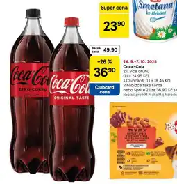 Tesco Coca-cola nabídka