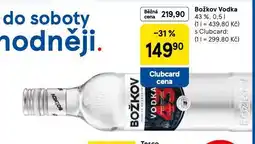 Tesco Božkov vodka nabídka