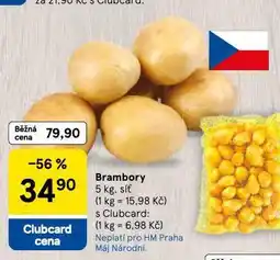 Tesco Brambory nabídka