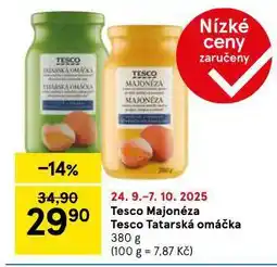 Tesco Majonéza nabídka