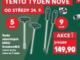 Kaufland Sada šroubováků nabídka