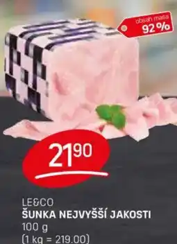 Flop Le&co šunka nejvyšší jakosti nabídka