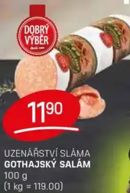 Flop Uzenářství sláma gothajský salám nabídka