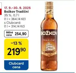 Tesco Božkov Tradiční nabídka