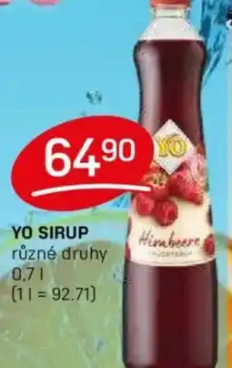 Flop Yo sirup nabídka